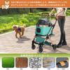 JZOOOZ Pet Separate with Rotating Front Easy To Assemble Dog Easy To Store Dog Large Heavy Load For Small Medium Convenient for Going Walking Cart,