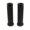 Black 7/8" 22mm Motorcycle Hand Grips Handle Rubber Gel Universal for Honda Kawasaki Yamaha Suzuki Ducati Aprilia