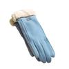 Women Winter Gloves Fleece Lined Touchscreen Gloves Thickened Warm Full Finger Windproof Gloves