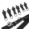 6 Teile/satz Robust Anti-rost Zipper Puller Metall Praktische Stabile Zipper Kopf für Kleidung