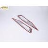 Chrome Front Bumper Fog Light Eyelid Cover Trim 2pcs For Volvo XC60 2018 -
