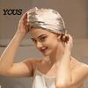 Shower Hair Towel Satin Microfiber Wrap, Dual Sided Fast Drying Turban for Gift Her Care Shower, Spa, Sleeping, Ultra Absorbent All Types Luxury Wrap