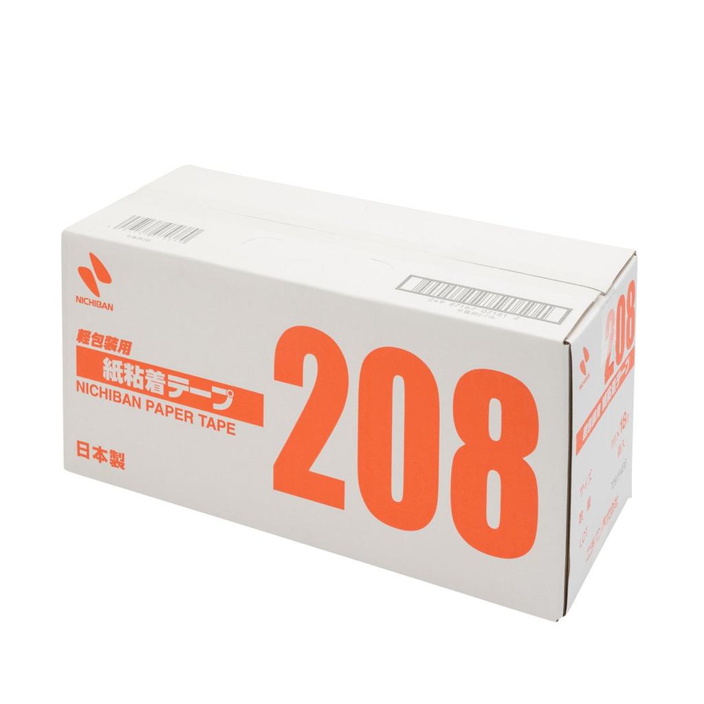 Nichiban Masking Tape for Light Packaging, 30 Rolls, 36mm x 18m, 208H-36BOX