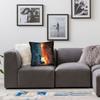 Rock Music 3D Guitar Cushion Cover 45X45 Home Decorative Print Music Note Throw Pillow Case For Sofa Double-Sided