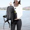 Multi-Compartment Fishing Tackle Bag With Waterproof PVC Construction Adjustable Shoulder Strap Spinning Rods Lures Lines