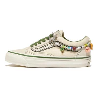 Cocona Hiraki X Premium Old Skool Friendship Bracelet Unisex Sneakers Cream Cream-White VN000EGYCRM