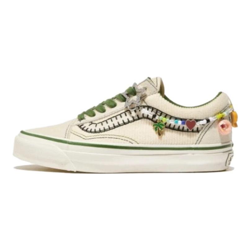 Cocona Hiraki x Vans Premium Old Skool Friendship Bracelet Unisex Sneakers Cream Cream-White VN000EGYCRM