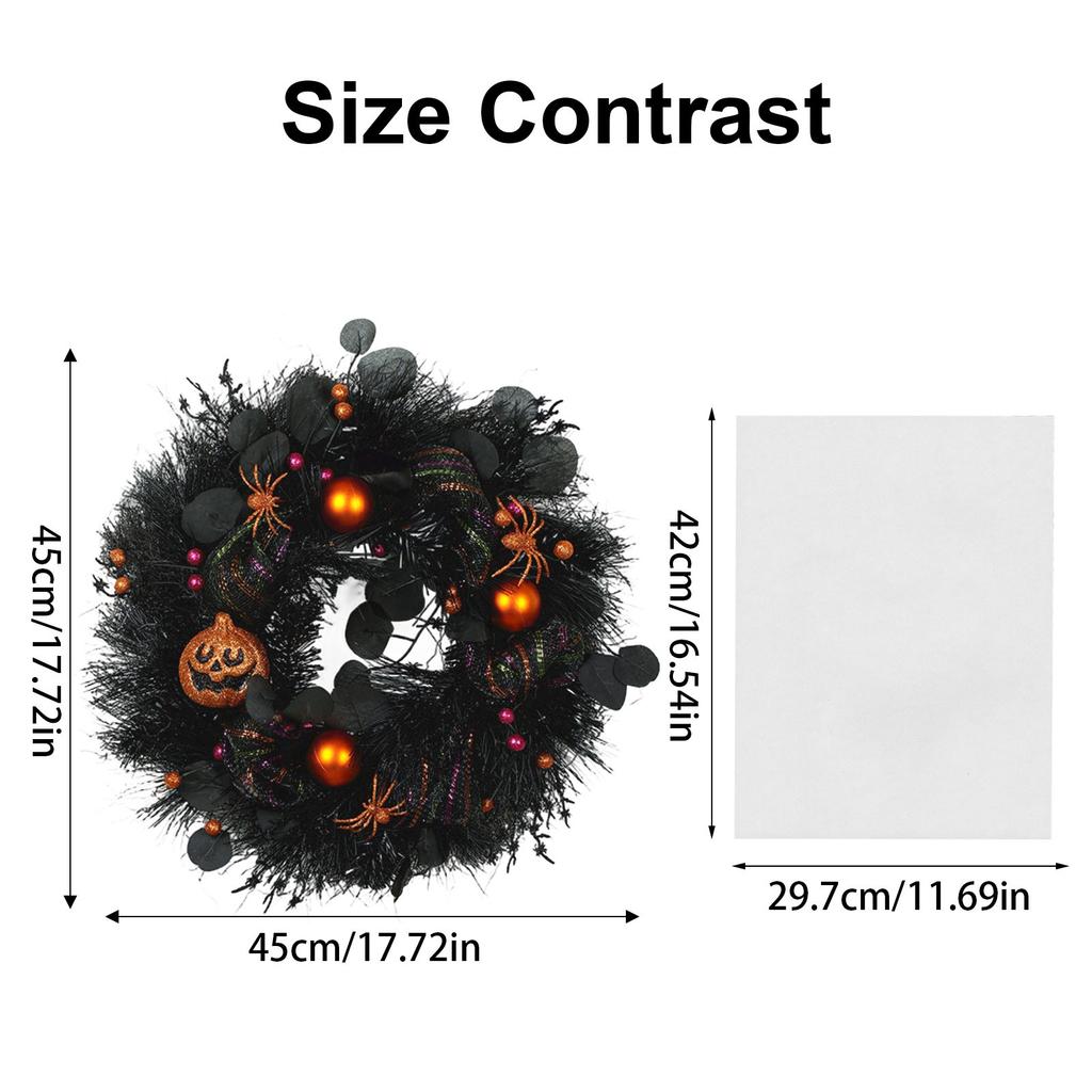 Girlande zum Aufhängen an der Tür Festlich Fenster Party Simulation Wandbehang Girlandendekoration