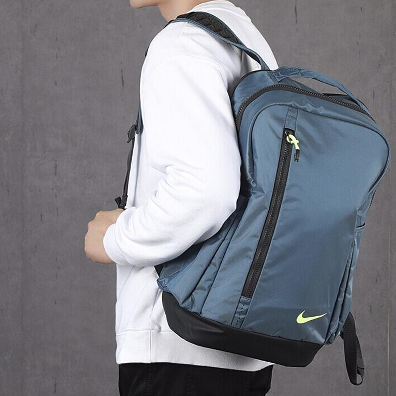 Nike Polyester Backpack Regular Unisex Thunderstorm Blue Casual BA5539-418