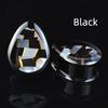 2pcs 8-50mm 1Pair Black Teardrop Double Flared Ear Tunnels and Plugs Ear Piercing Gauge Expander Stretching Tunnels Comf