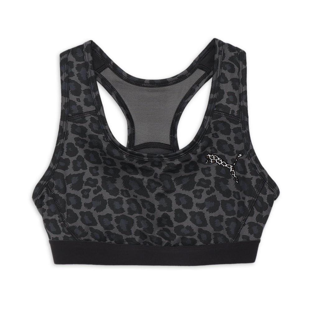 

Training Absorbent Quick Drying Sports Bra Basic Mid Support Sports Bra Top AOP 526201 24 Color Black [PUMA] Women s Fall/Winter (01)