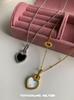 Fashionable Double-Sided Heart Necklace for Women - Stylish Niche Design Clavicle & Sweater Chain