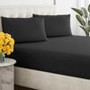 Simple Solid Color Pattern Mattress Three-Piece Digital Printing Mattress Bedding Set Adult Children