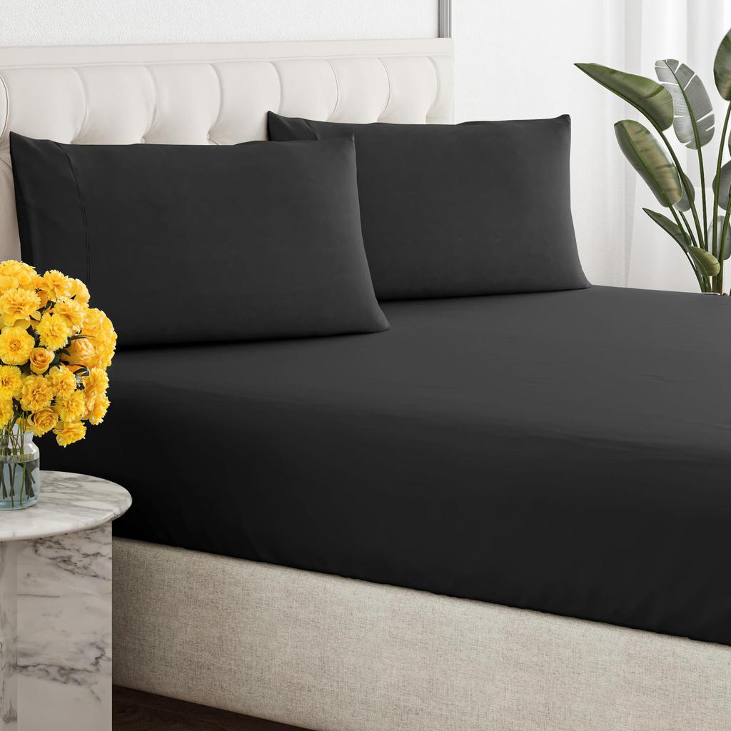 Simple Solid Color Pattern Mattress Three-Piece Digital Printing Mattress Bedding Set Adult Children