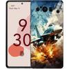 Fighter Planes Phone Case For Google Pixel 8 7 6 Pro 8A 6A 7A 5G Soft Silicone Shockproof TPU Black Cover Fundas