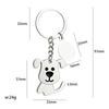 Cartoon Puppy Bobblehead Keychain: Cute Dog Car Pendant & DIY Souvenir - Perfect Pet Shop Opening Gift