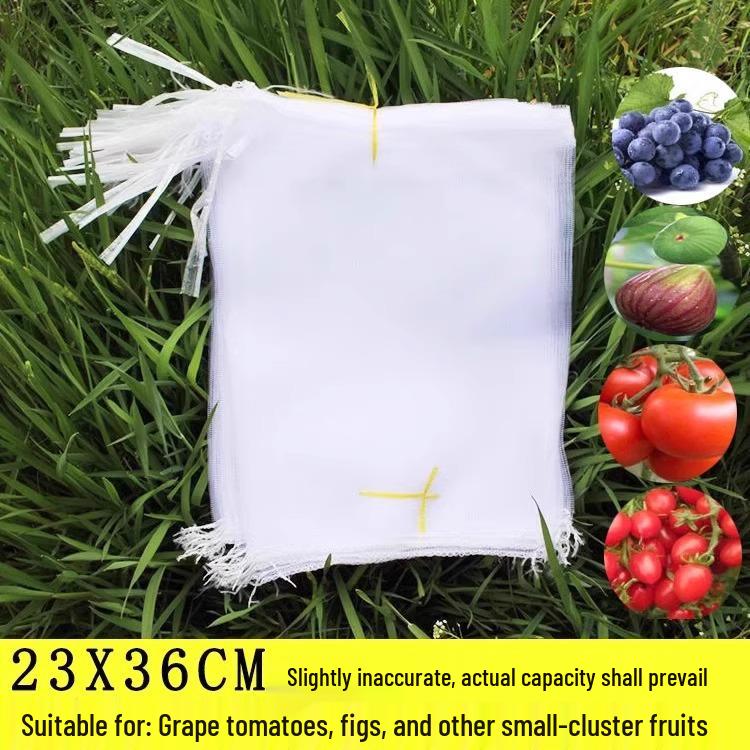 

Сетка для защиты фруктов: Специальная защита от насекомых и птиц для винограда, дыни, инжира и граната 23x36CM, 50 pcs, Breathable & Reusable