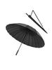 24-Rib Long-Handle Umbrella for Men, Dual-Use for Sun and Rain, Thickened and Durable, Large Double-Sized Sun Protection Automatic Umbrella for
