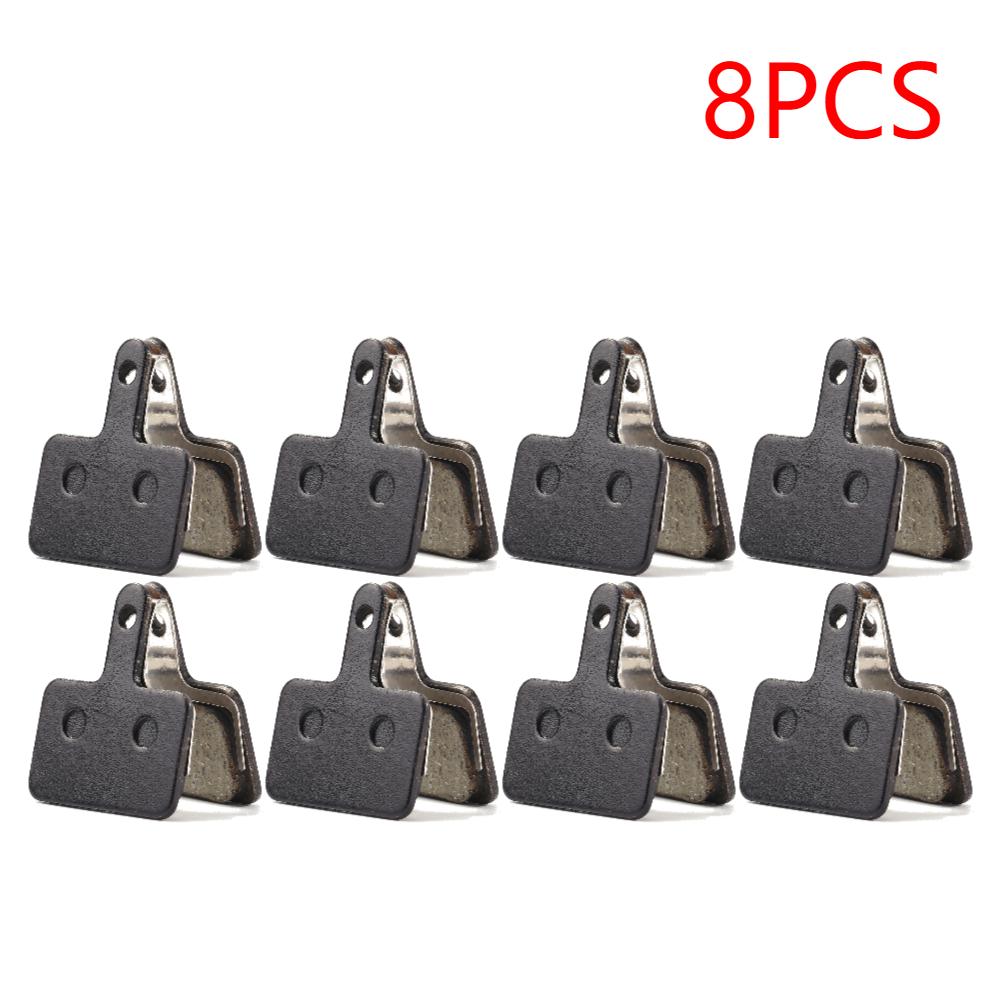 1-10PCS Semi-Metal MTB Road Bicycle Disc Brake Pads Semimetallic Hydraulic Disc Brake Pad for Shimano M375 M445 M446 Resin