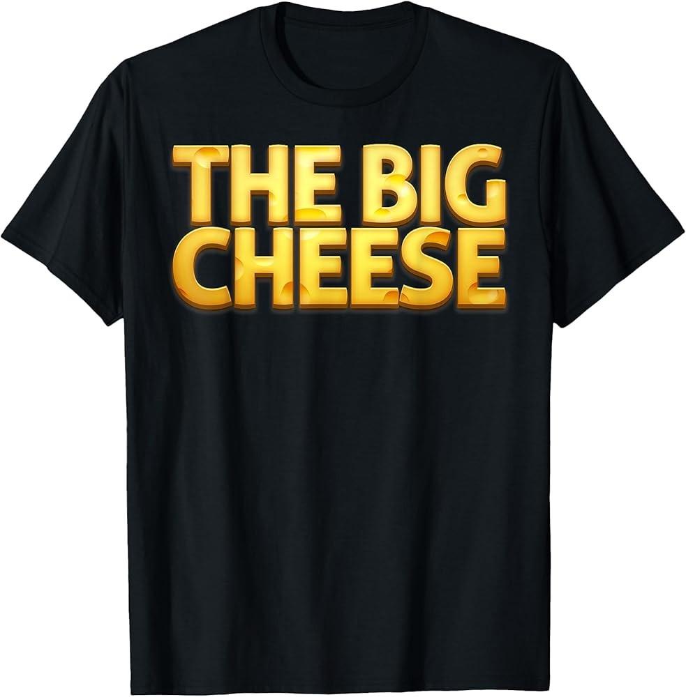 The Big Cheese Funny Birthday Gift For Vegan Fiend T-Shirt Unisex T-Shirt S