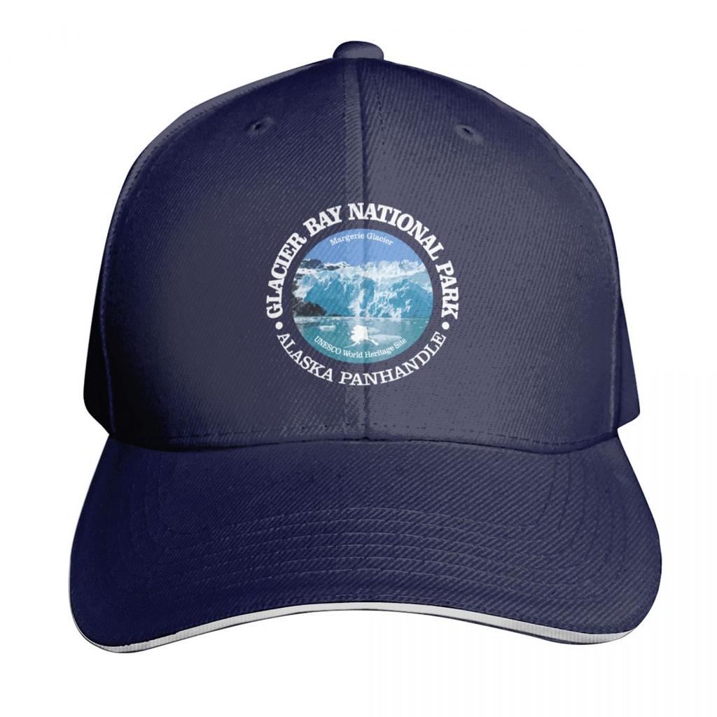 Glacier Bay National Park (NP) Baseball Cap Black Sun Hat Streetwear Trucker Cap Unisexs Caps Womens