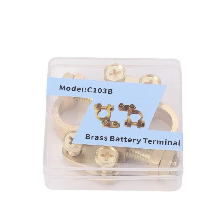 Anti-Rust Thick Copper Battery Terminal For Better Conductivity And Long Lasting Functionality Increased Load Capacity