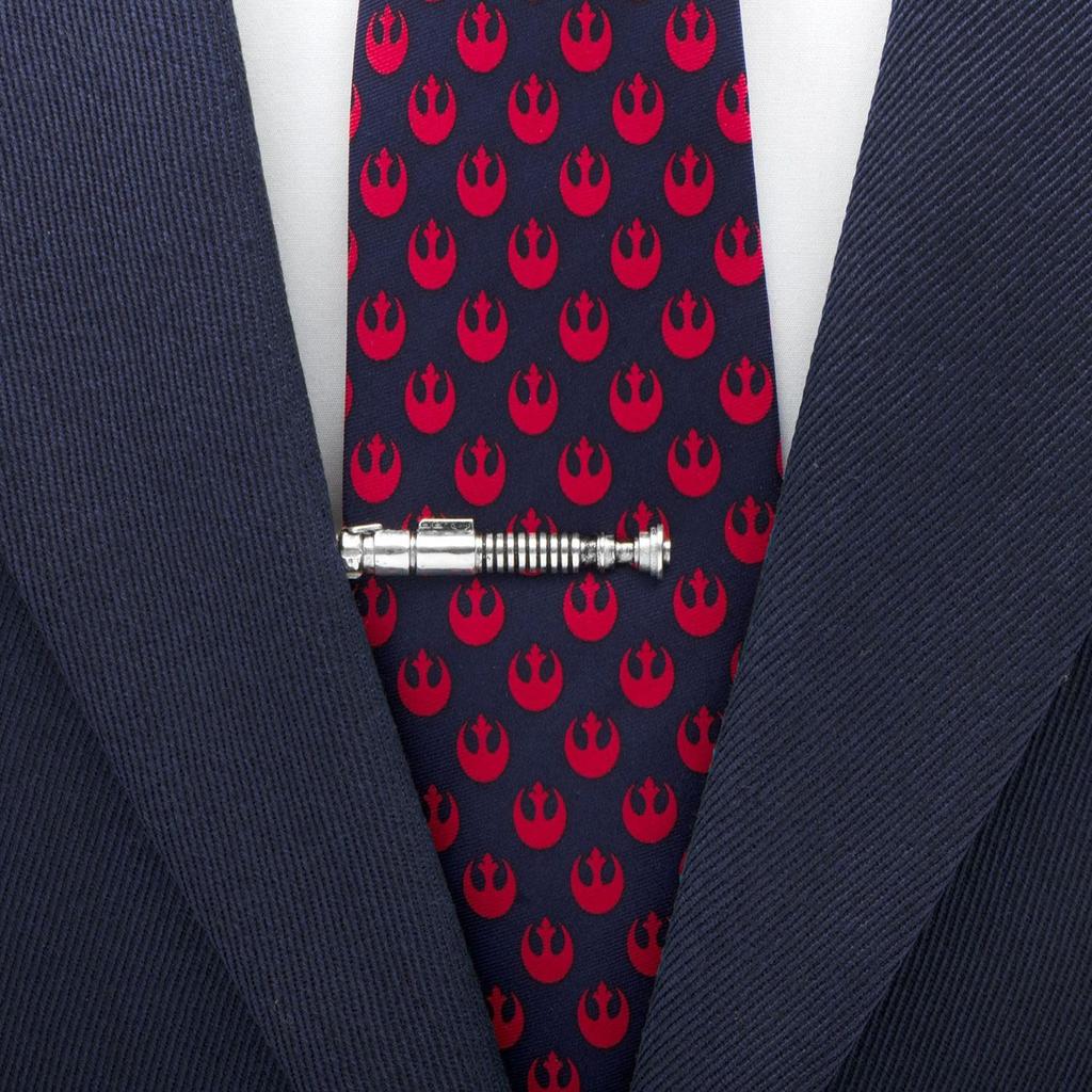 Star Wars 3D Luke Skywalker Lightsaber Tie Clip Tie Bar sw-lkls-tc
