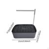 Automatic Bird Bath Tub Shower with Running Water for African Grey