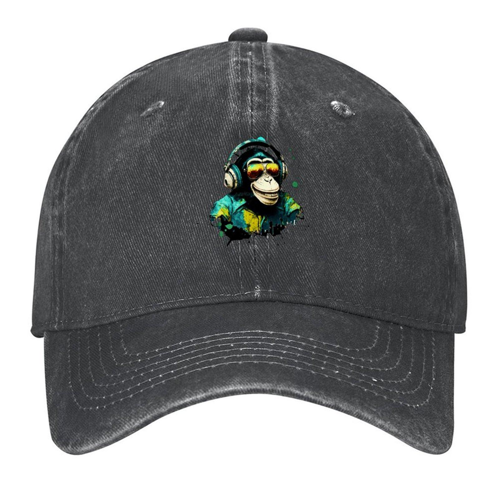 

Graffiti Dj Monkey Business N.18 Baseball Cap Horse Hat Kids Hat foam party Hat men Men s Women s