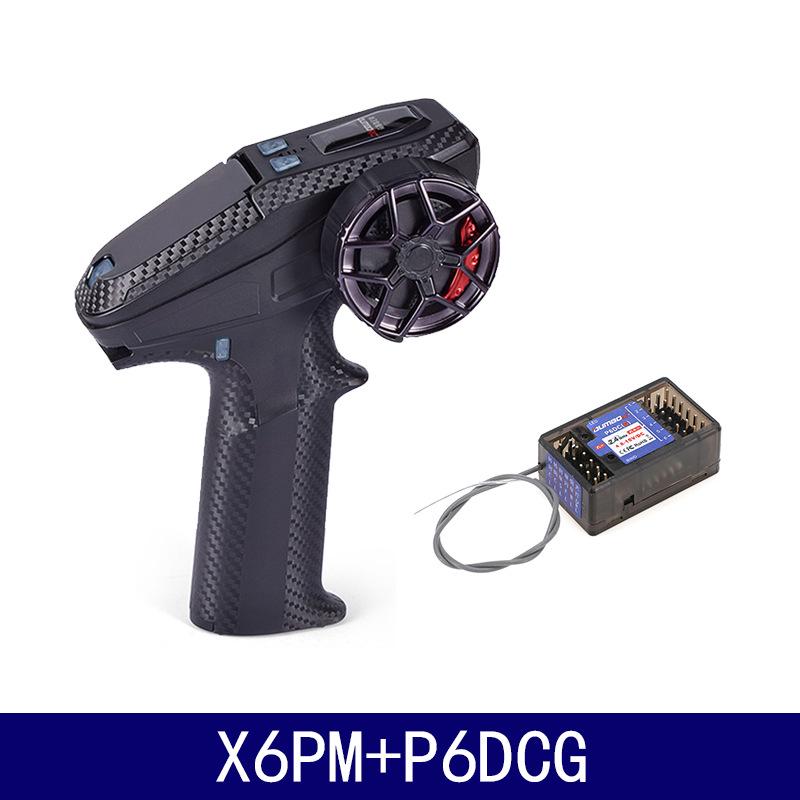Dumbo RC Mini X6PM Pistol Grip Remote Control Car/Boat/Tank with Mixed Steering and Proportional Throttle Control