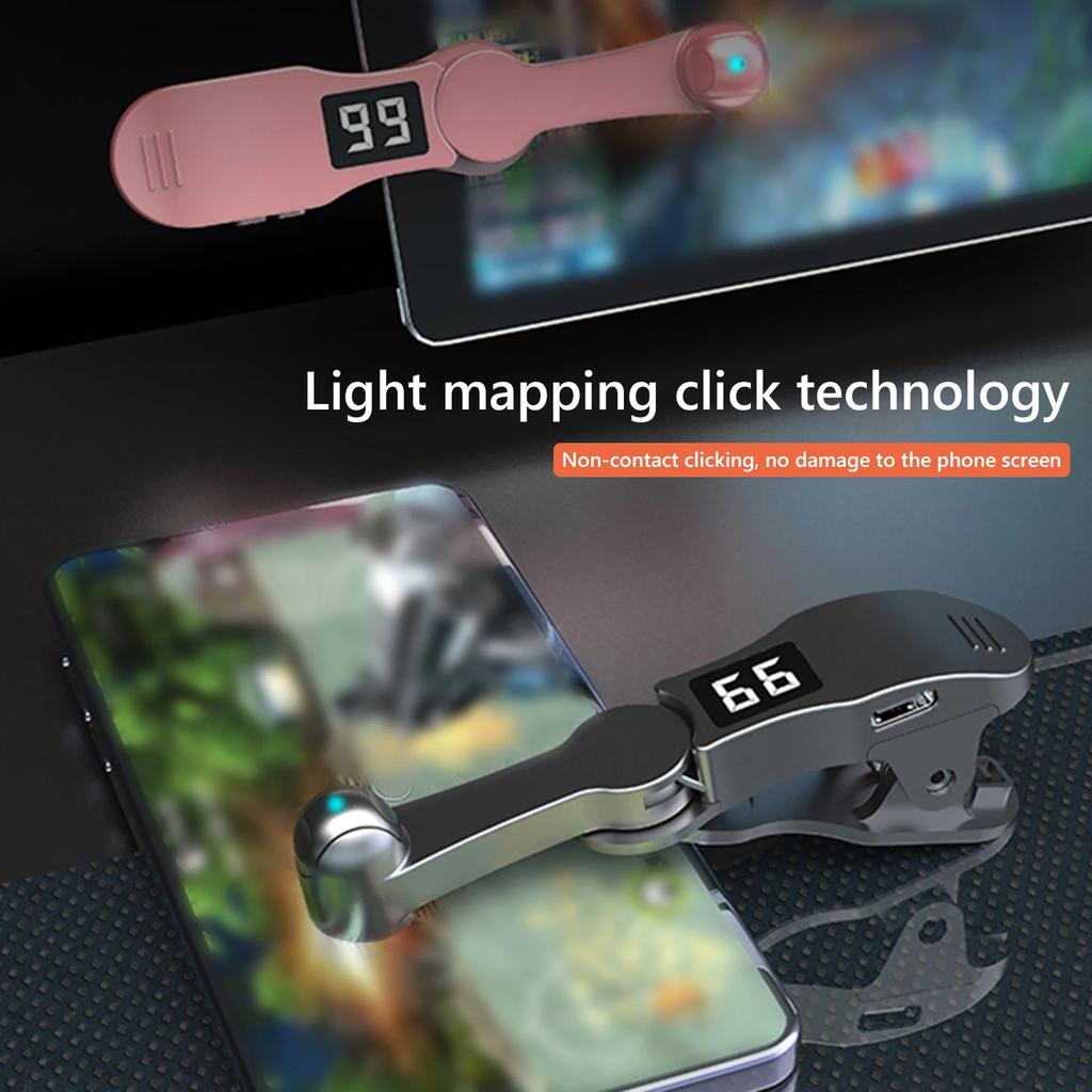 Auto Screen Clicker pro aplikace pro chytré telefony Video Live Streaming Gadget USB Simulator Hra pro chytrý telefon Obrazovka dotykové stativy Tapper