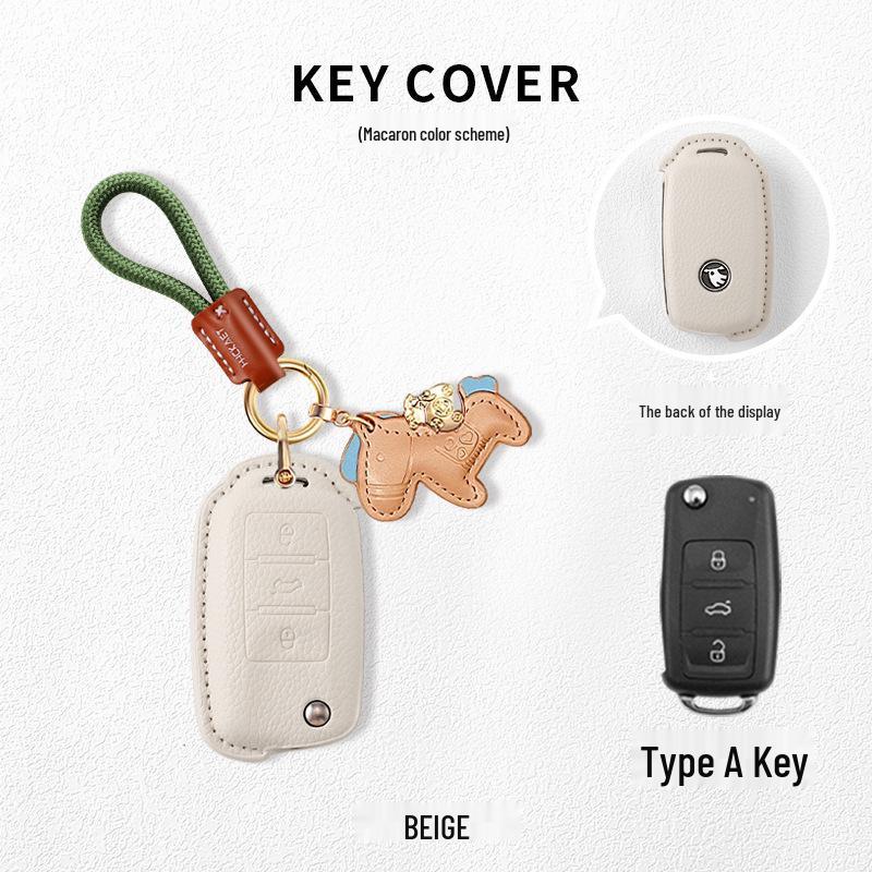 Compatible Key Cover for Skoda Rapid, Fabia, Kamiq, Karoq, Kodiaq