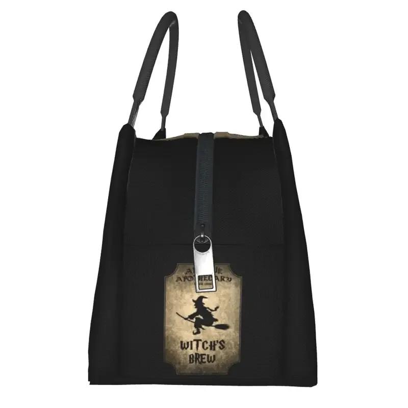 Halloween Insulated Lunch Tote Bag for Women Gothic Occult Thermal Cooler Food Lunch Box Office