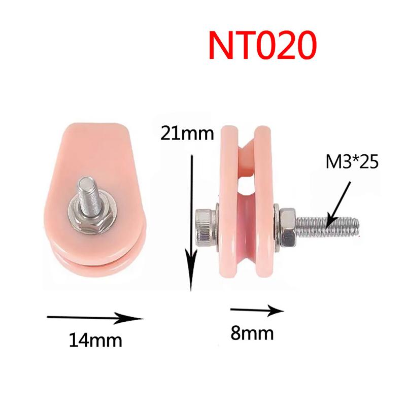 High Performance Ceramic Combination Anti Jumper Wheel for Wire Winding Machine Smooth Wire Release for Production Line