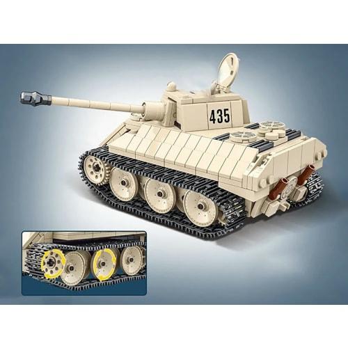AFM VK 1602 Leopard Light Reconnaissance Tank 458 Blocks