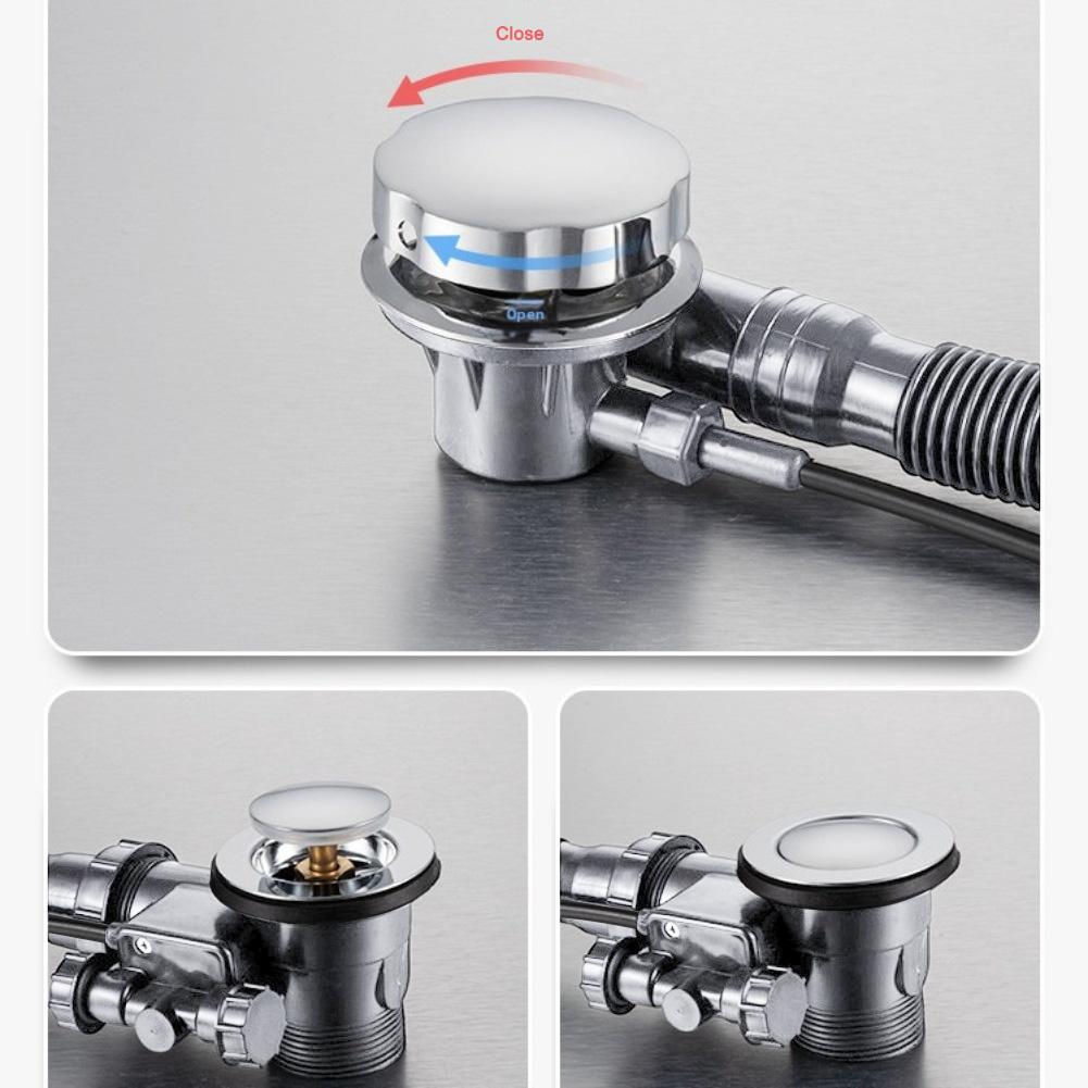 

Bathtub Drain, Plastic Bathroom Drain Accessories, Integrated Water Removal Bathtub Drain Fits For G1 1/2 Connectors China Mainland