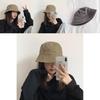 Trendy Retro Washed Denim Fisherman Hat For Women Sun Protection And Age Reduction