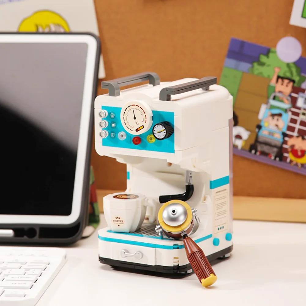 Exquisite Coffee Machine Toy Set - Children's Coffee Machine Awareness, Coffee Culture Understanding, Home and Office Decoration