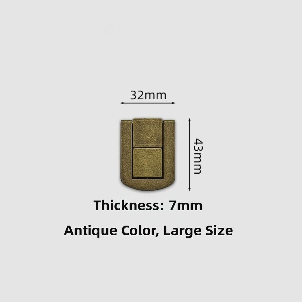 Alloy Material Box Hasp Latch Metal Construction Toggle Latch Clasp Box Clasp Buckle for Wood Box