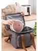 Oxford Double-Layer Insulated Waterproof Lunch Bag for Outdoor Picnics