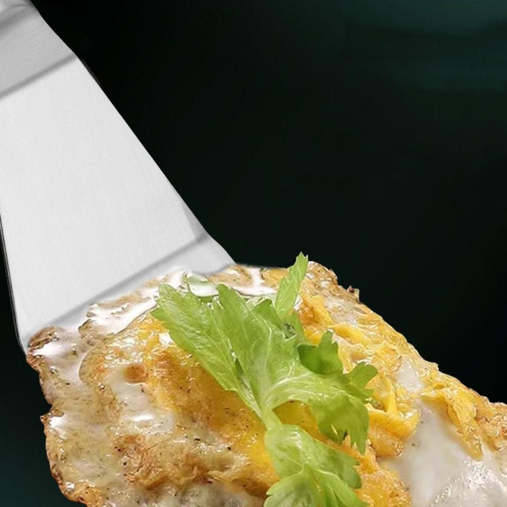 Multi-functional Stainless Steel Steak Shovel Non-stick Flat Spatula Pancake Spatula  Pastry