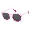 Kids Sunglasses Boys Girls Polarized Sunglasses Toddler Square UV400 Sun Glasses TR Jelly Color Frame for Youth Child Age 3-12