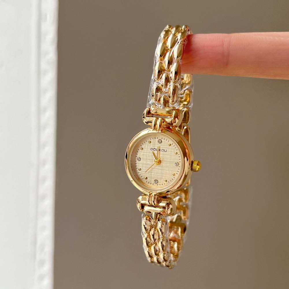Brand Women Watch Luxury Small Dial Gold Watch Fashion Bracelet Quartz Wristwatches Dropshipping Clock Gift Relojes Para Mujer
