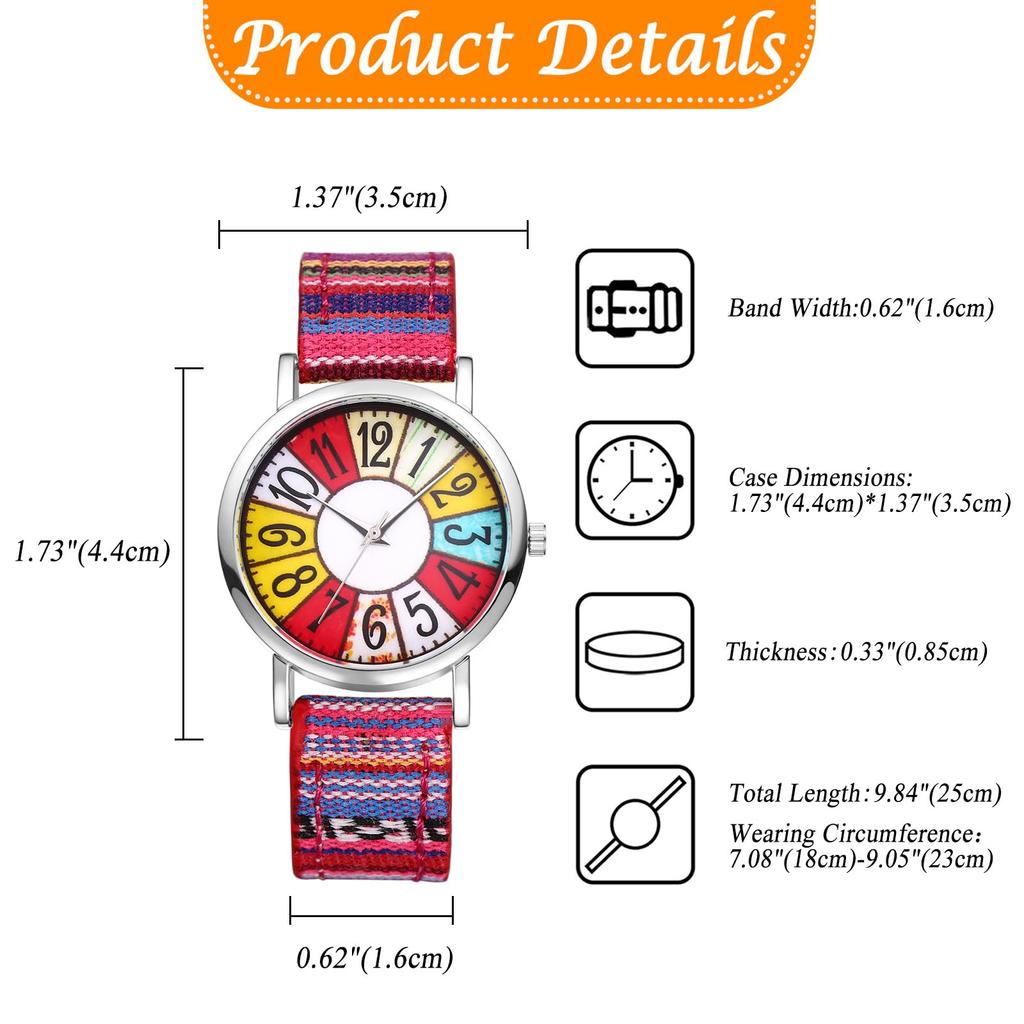 Bohemian Women's Watch Genuine Leather Strap Antique Analog Display Waterproof Quartz Watch Cute Fashion Watch Women's Accessories - Birthday