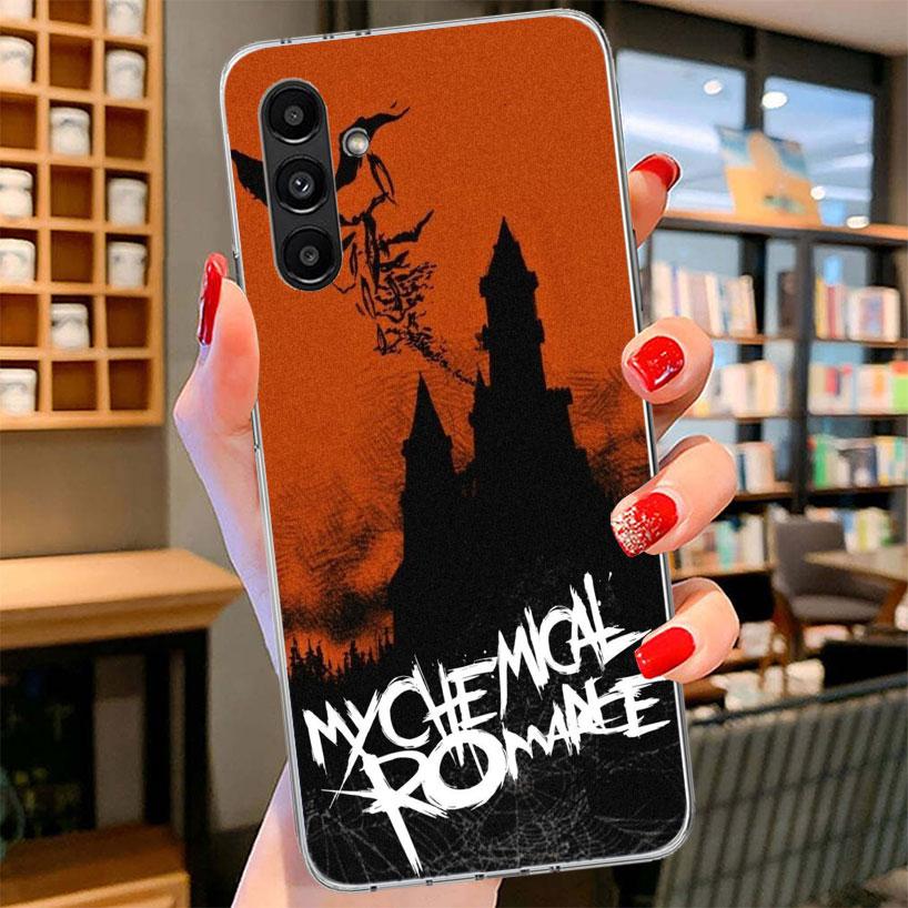 My Chemical Romance MCR Phone Case For Samsung Galaxy A17 A37 A57 A16 A26 A36 A56 A15 A25 A35 A55 A14 A24 A34 A54 A13 A23 A33 A5