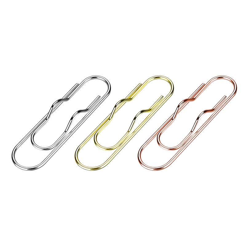 Metal Pen Clip: Strong Stationery Paper Clip for Office & Book Organization