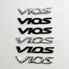 3D Chrome Toyota Vios Letter Emblem Badge Sticker for Toyota Vios XP150 XP40 XP90 Rear Trunk Decor Replacement