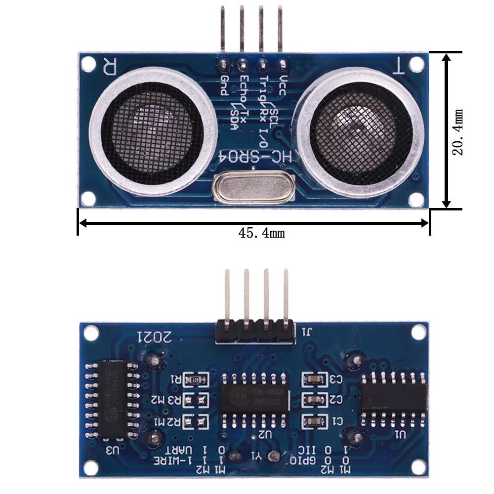 HC-SR04 HCSR04 4kolíkový modul měření ultrazvukového vlnového detektoru HC-SR05 HY-SRF05 5pinový snímač vzdálenosti DC 5V pro Arduino UNO