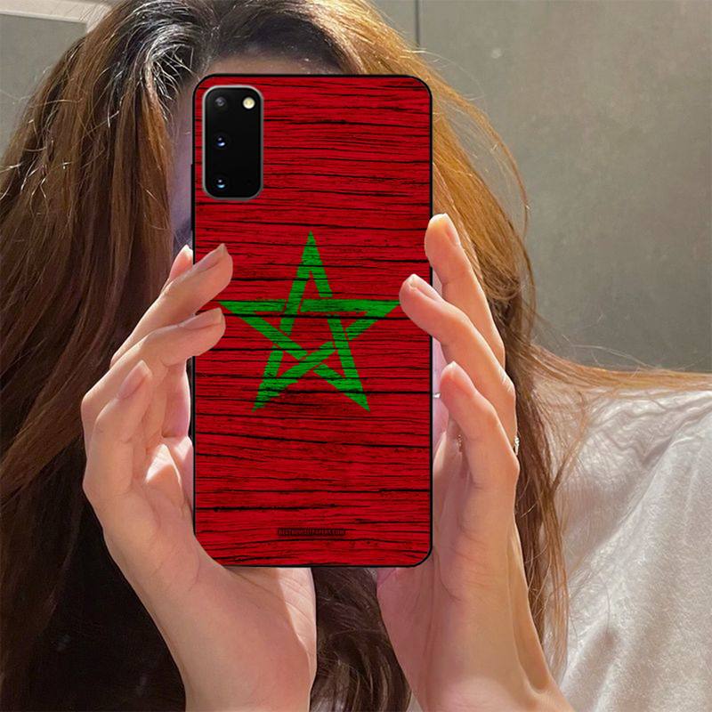 

Чехол для телефона с флагом Марокко Fundas Shell Cover для Samsung S10 S20 Fe Lite S21 S30 ULTRA Plus 5G S20 ULTRA 5G