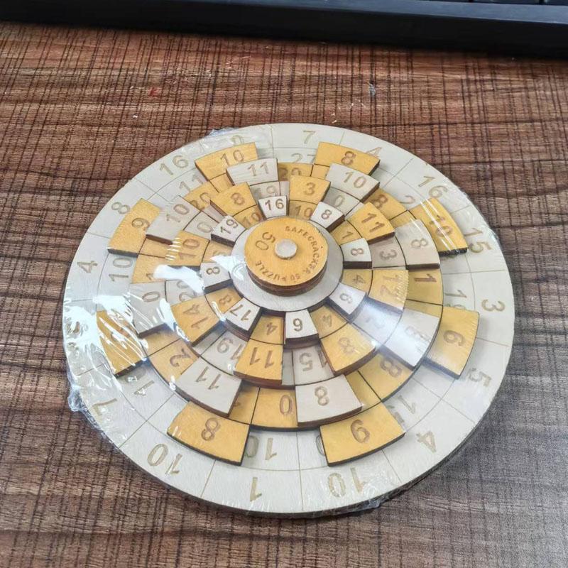 

Montessori Number Puzzle Brain Teaser Iq Test Toys Educational Mind Games Wooden Digital Huarong Road Children Learning Gifts